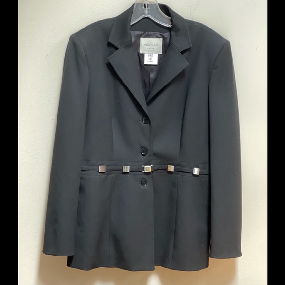 Vertigo Paris Black Jacket - Picture 1 of 10